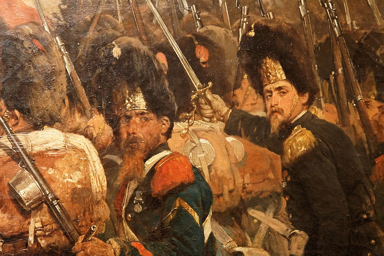La battaglia di Magenta - dettaglio